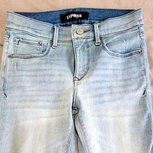 Express Denim Perfect stretch+ mid rise legging